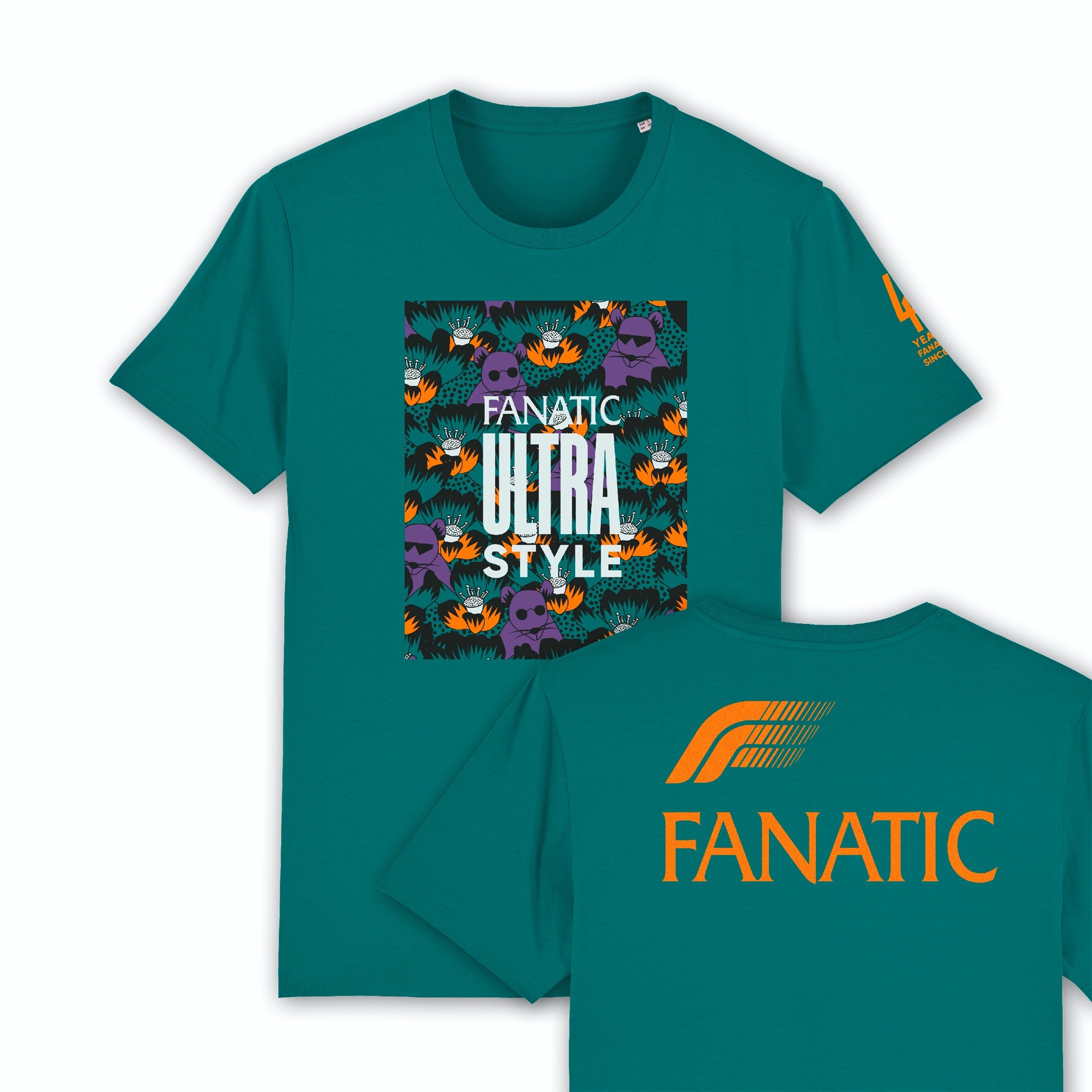 Fanatic Tee SS Ultra Style Rat 40yrs T-Shirt 22 Oberteil Leicht