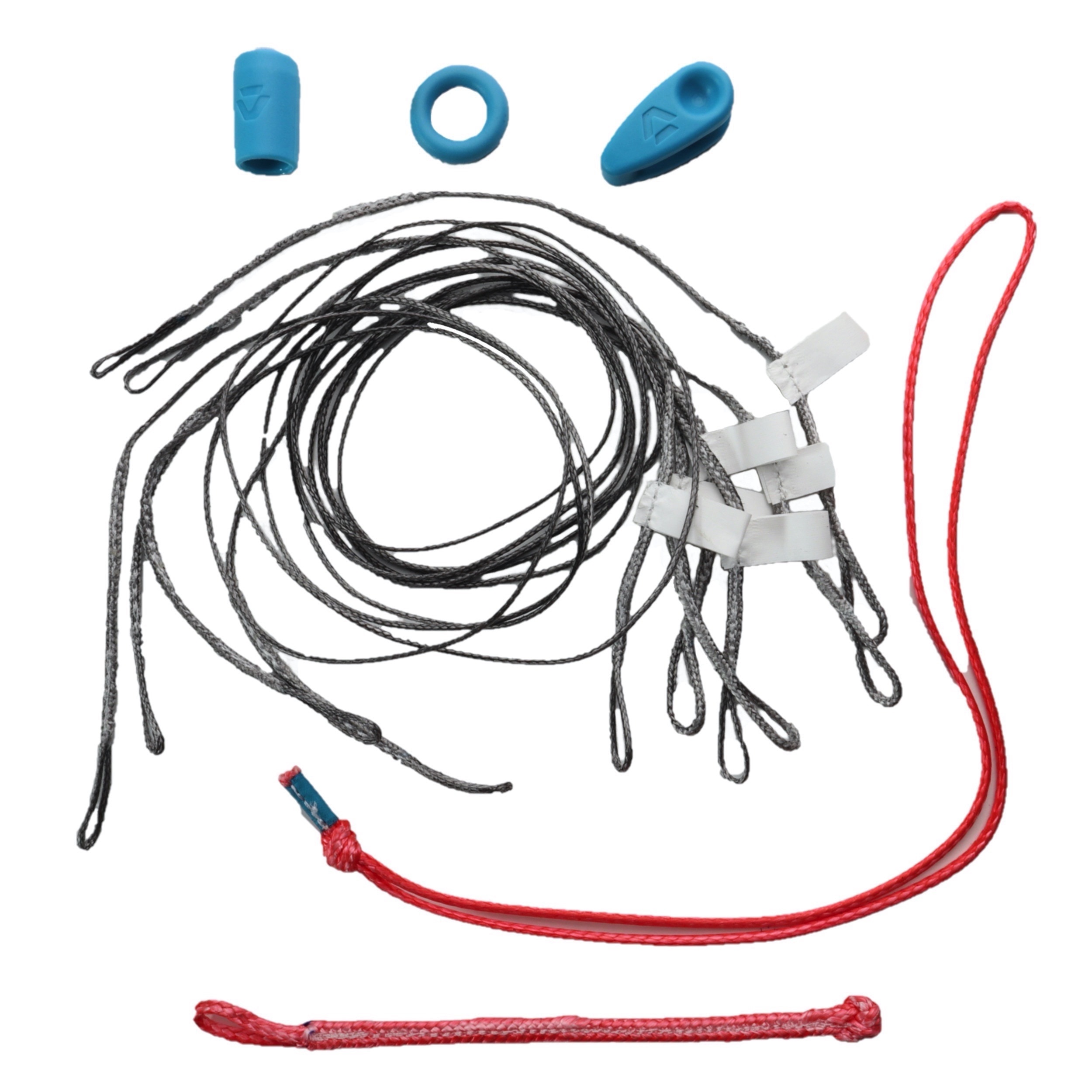 Duotone Front Bridle Neo left/red SS22-onw Sparepart DTK