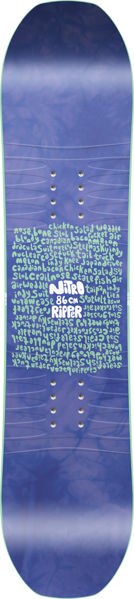 Nitro Ripper Kids Black Base Snowboard 23 Allmountain Freestyle