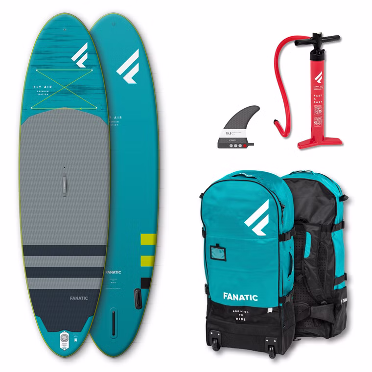 Fly Air Premium SUP Board aufblasbar Fanatic 2022 Aussteller 9'8''