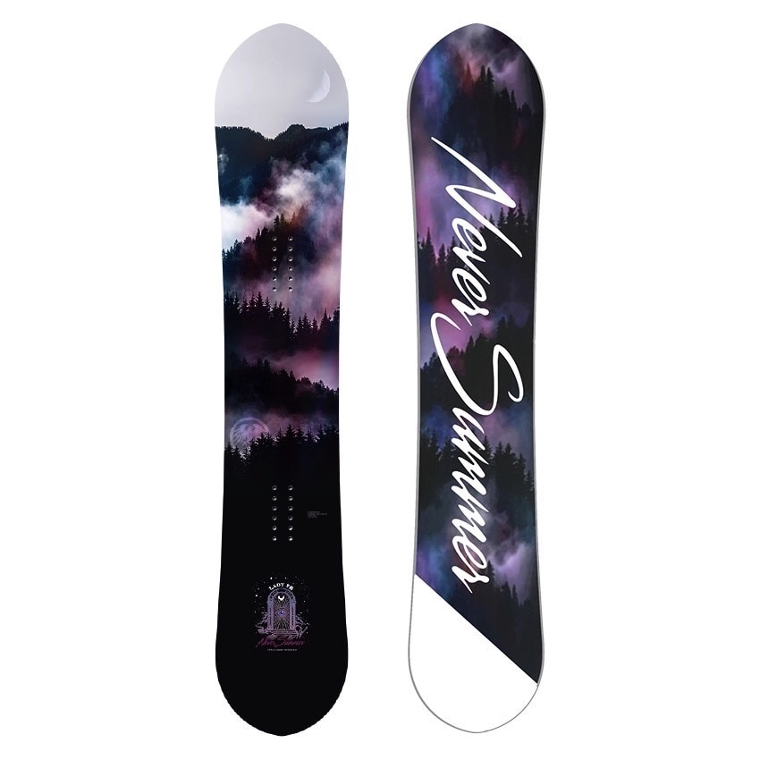 Never Summer Lady FR Damen Snowboard 23 Für Frauen Freeride