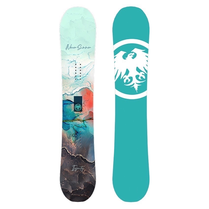 Never Summer Infinity Damen Snowboard 23 Für Frauen All Mountain