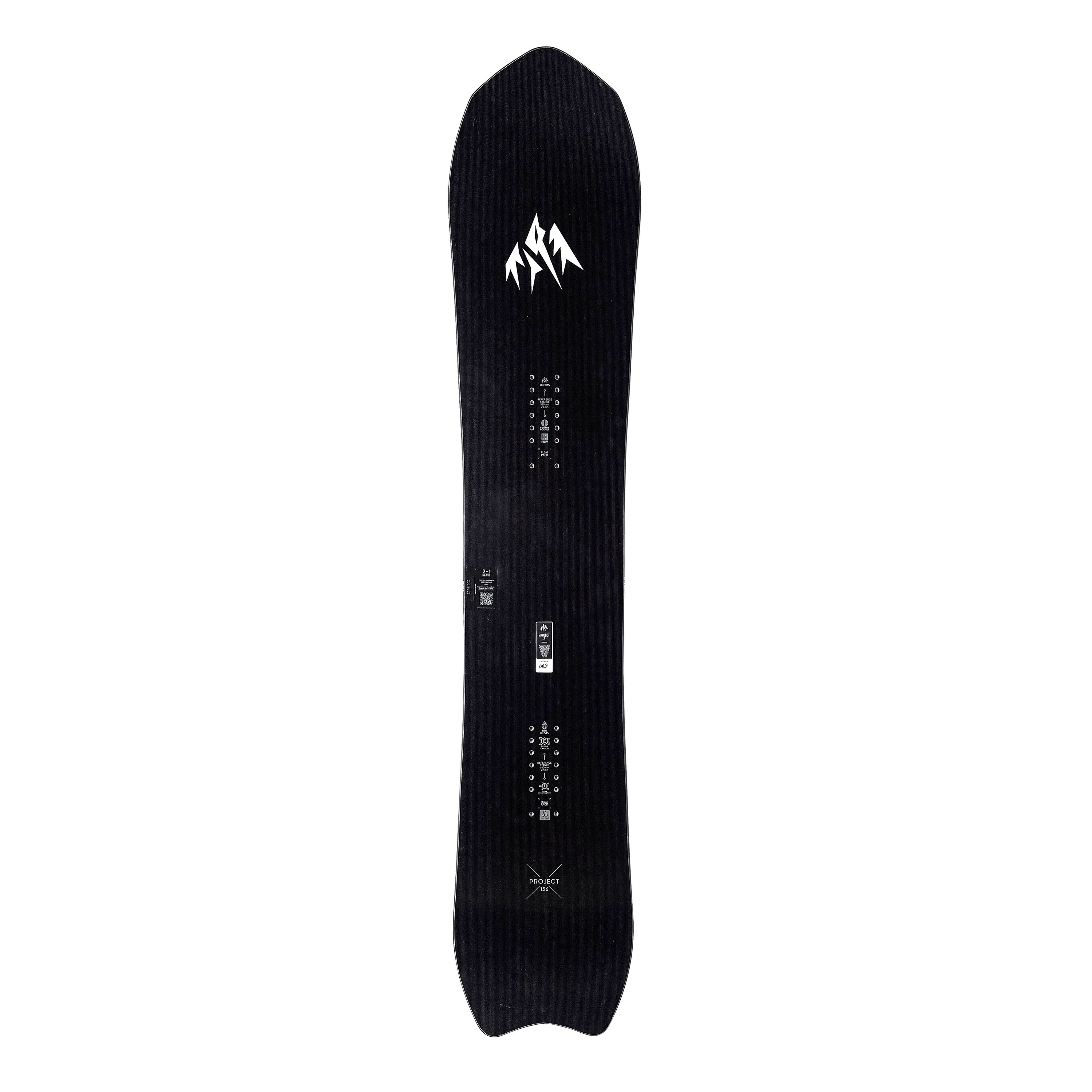 Jones Project X Snowboard 23 Directional Freeride Tiefschnee