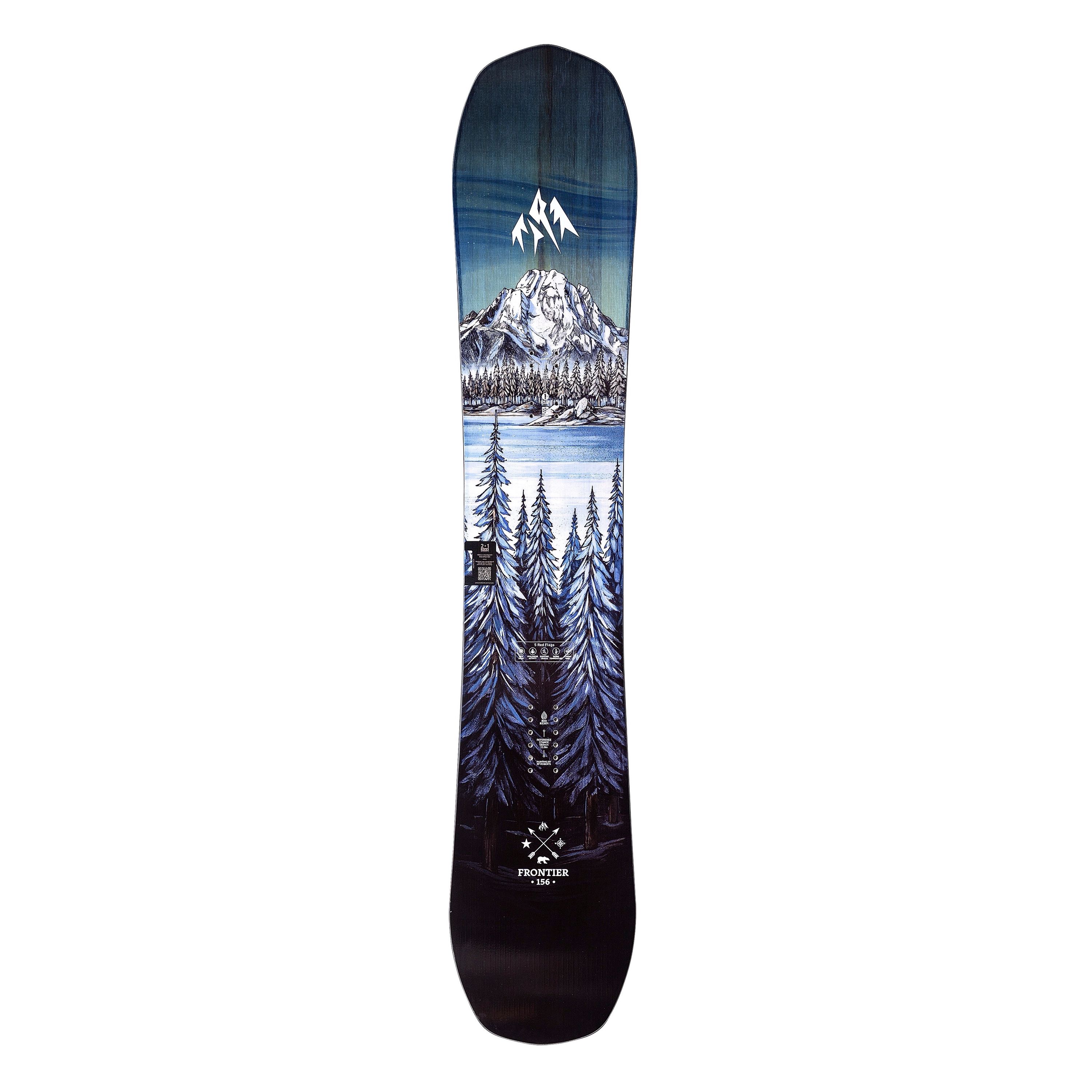 Jones Frontier Wide Snowboard 23 Directional Freeride Tiefschnee