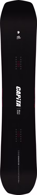 The Black Snowboard Of Death Wide Snowboard Capita 2023 157