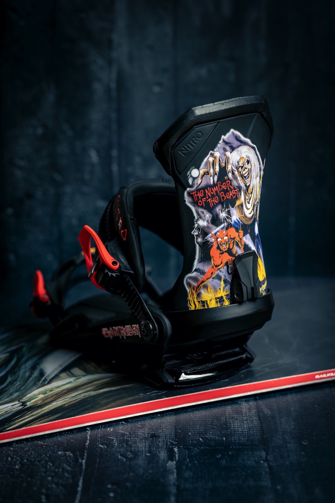 Nitro Iron Maiden LTD Team Snowboardbindung 23 All-Mountain