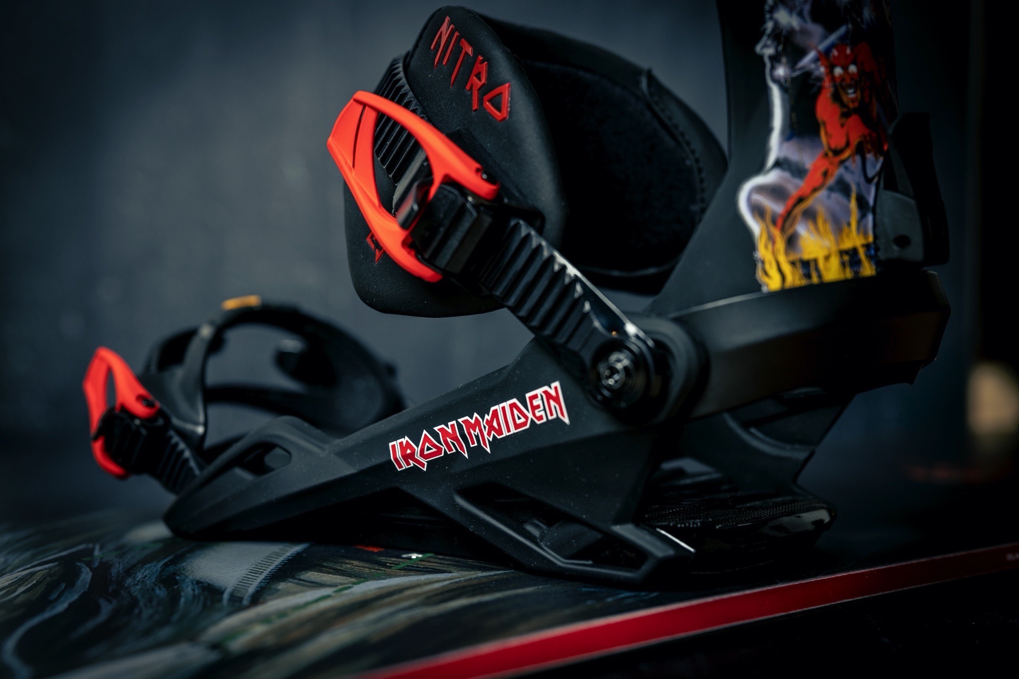 Nitro Iron Maiden LTD Team Snowboardbindung 23 All-Mountain Piste