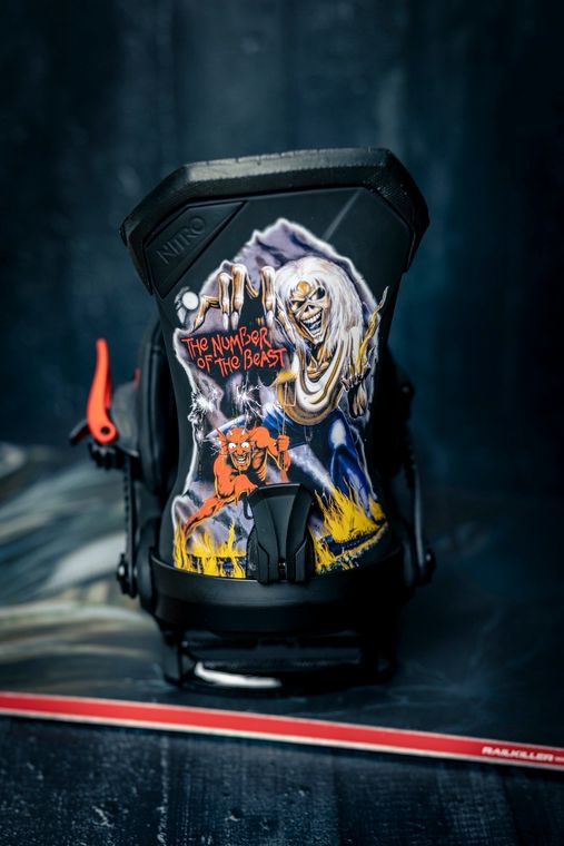 NITRO x IRON MAIDEN TEAM Mサイズ Nitro Team Iron Maiden Fixations