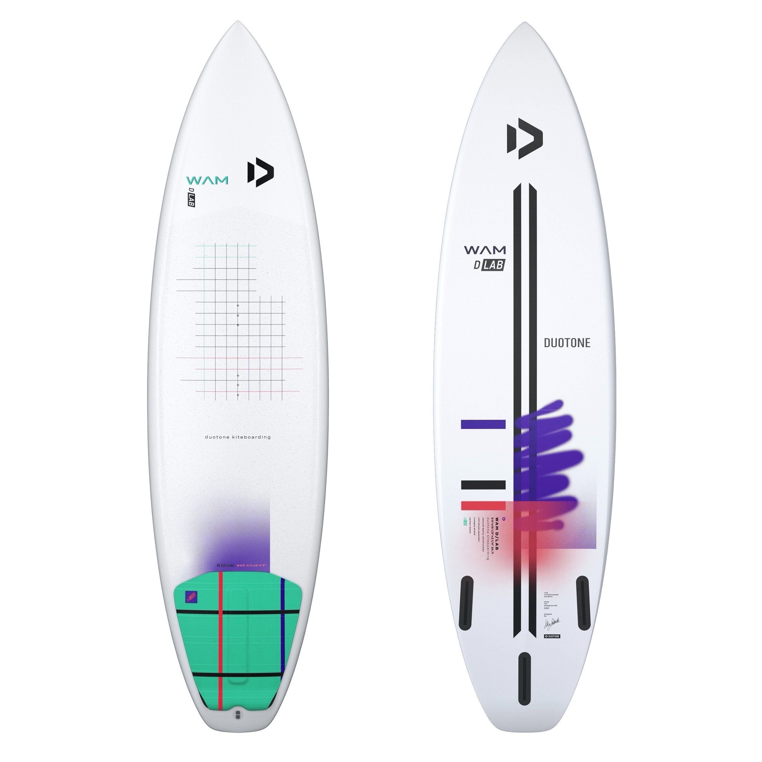 Duotone Wam D/LAB Kite Surfboard 23 Surf Wave Welle Directional