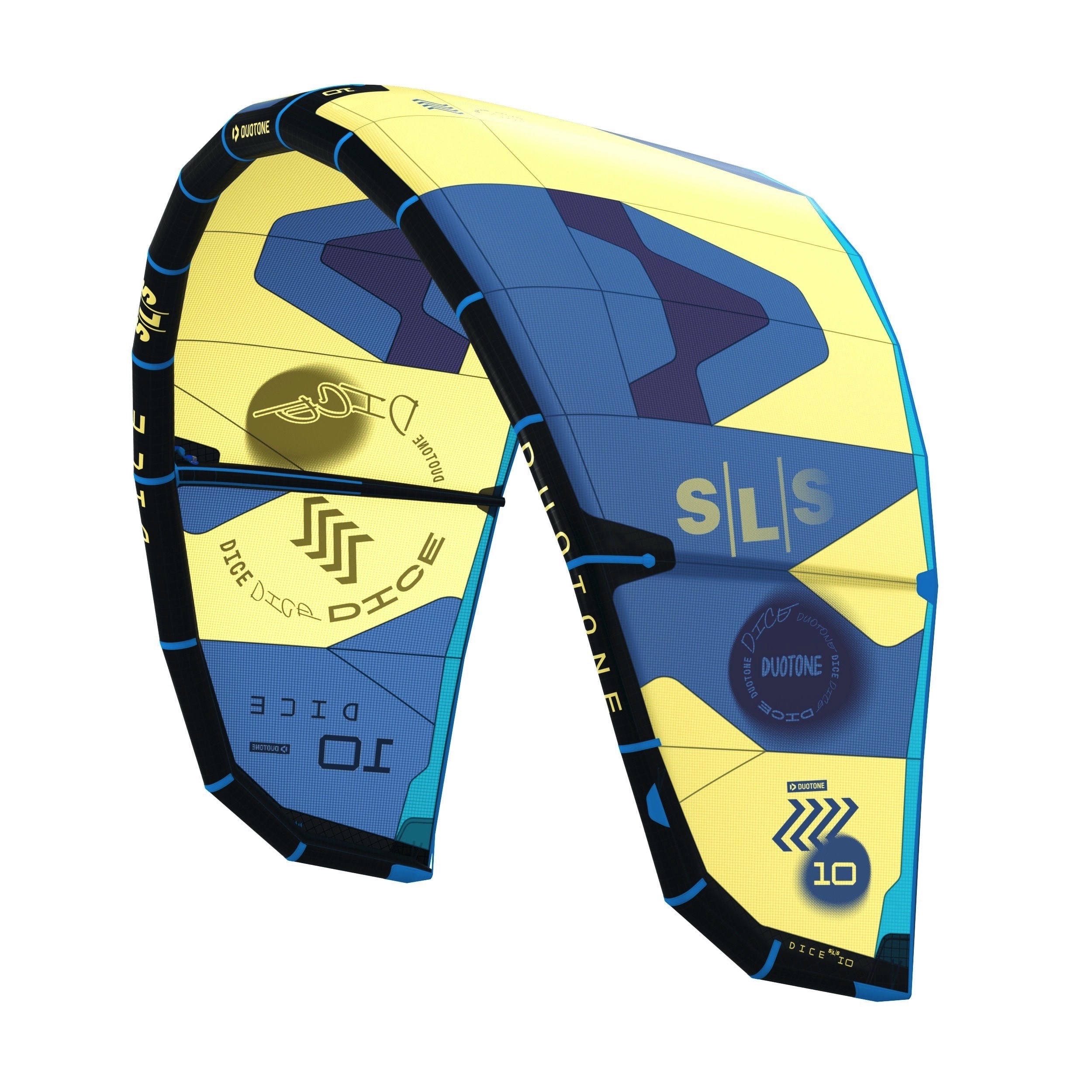 Duotone Dice SLS Kite 23 Freestyle Wave surf Leicht gebraucht