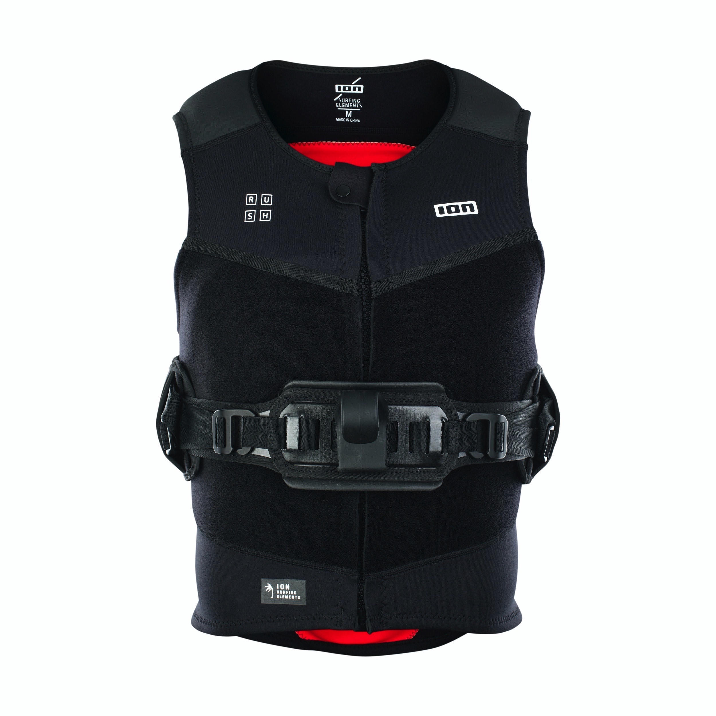 Trapèze ION Rogue Wing 2023 Noir - Harnais Ultraléger Conçu Pour Le Wing Foiling, Avec Crochet Coulissant