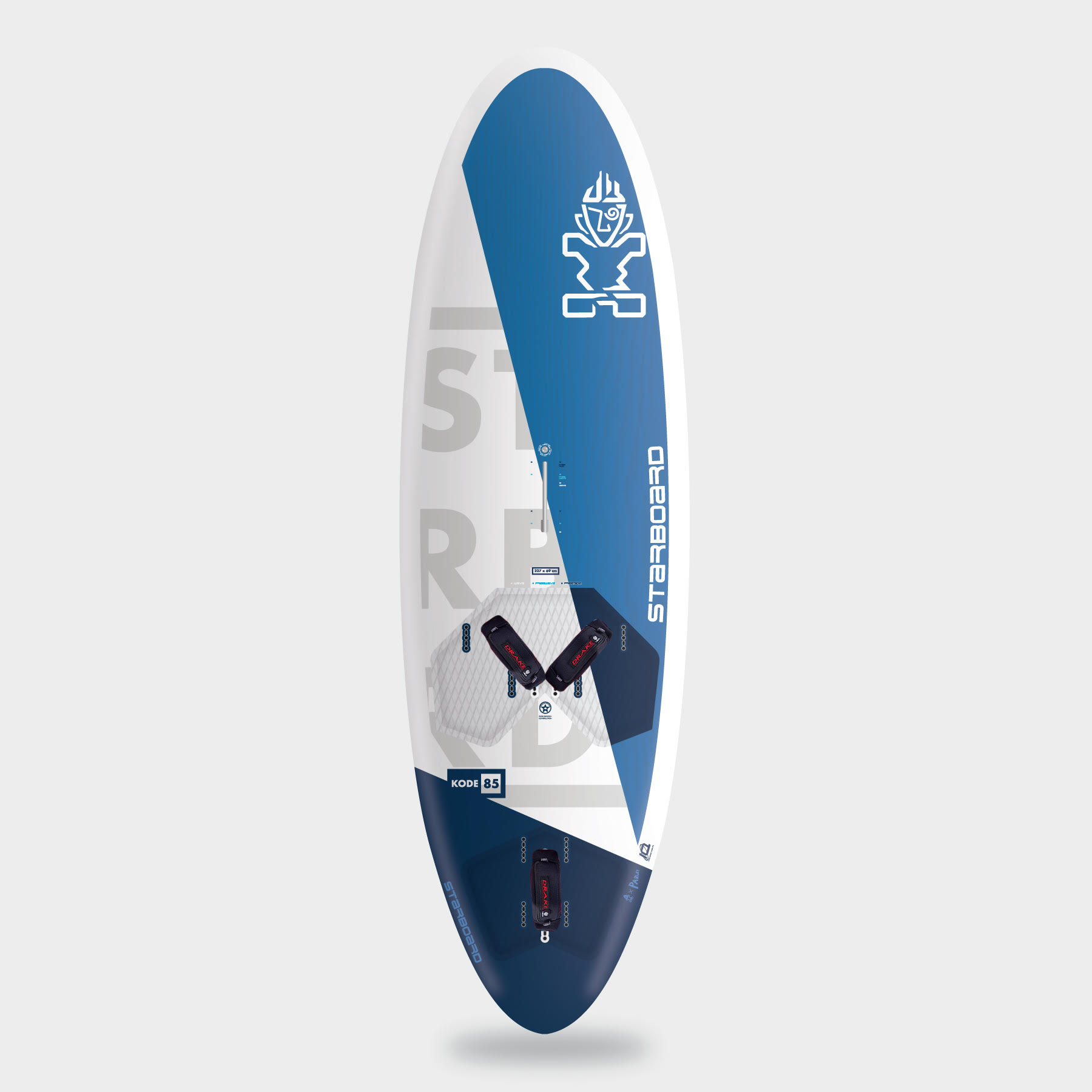Starboard Kode Wood Sandwich Windsurfboard 23 Wave Welle Surf