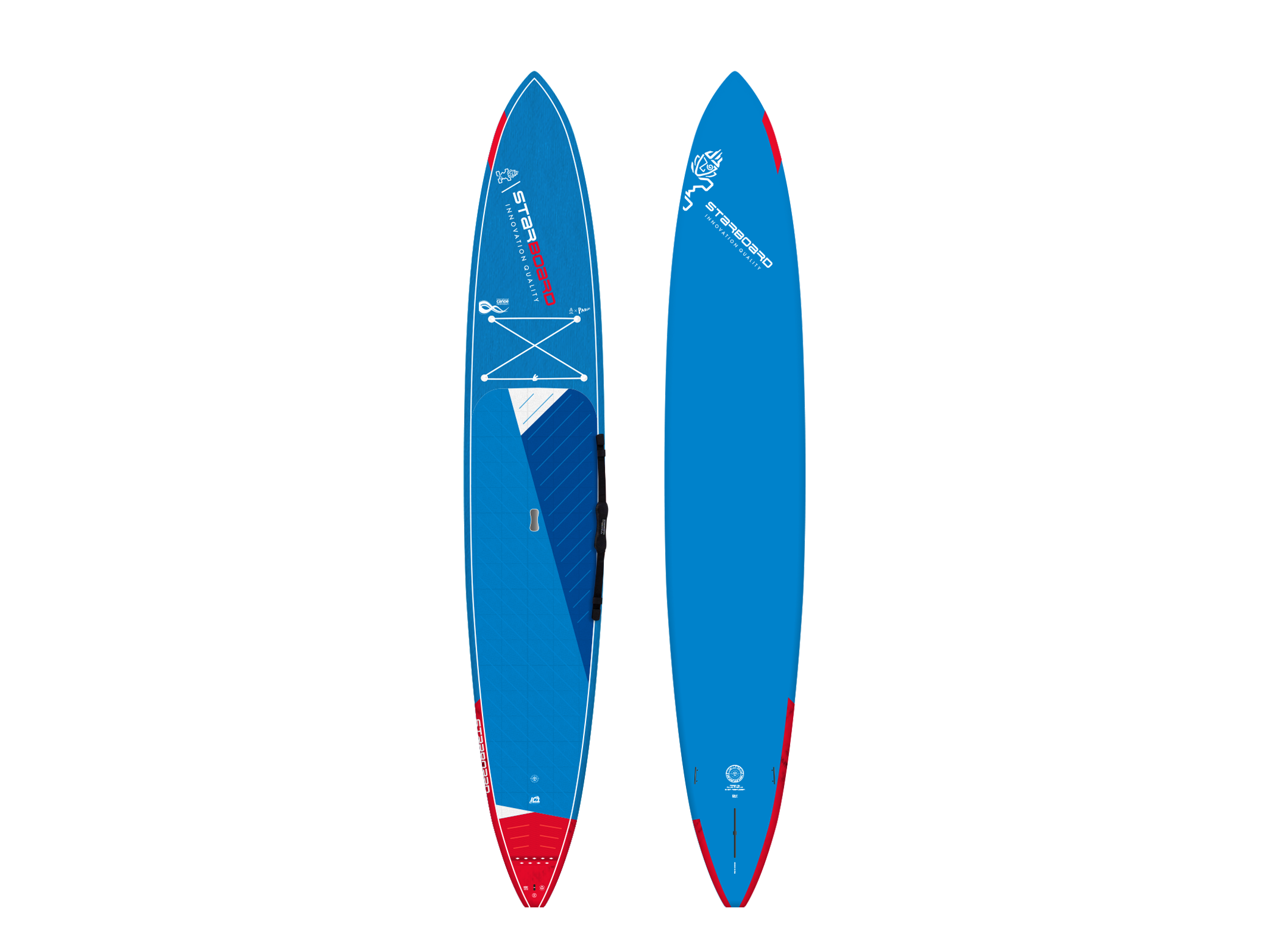 Starboard Generation Carbon Top SUP Board 23 Exploring Hardboard