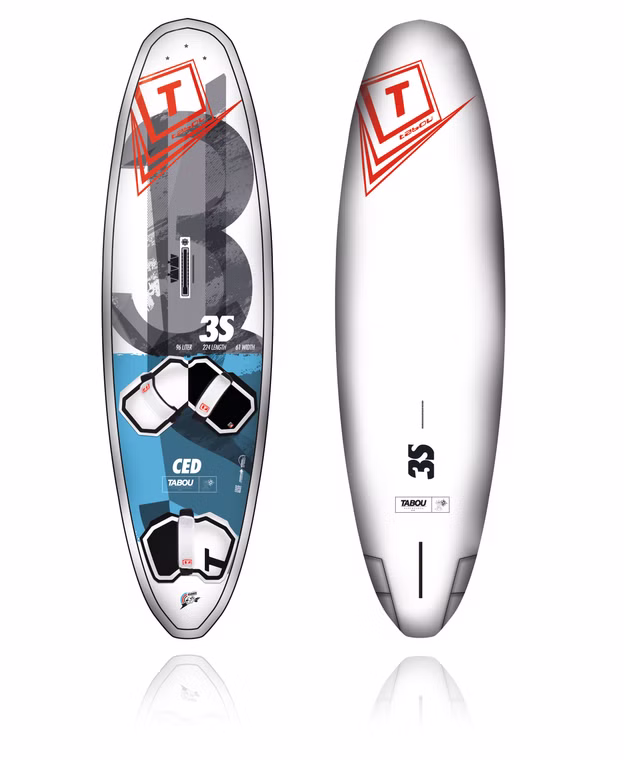 3S CED Windsurfboard Tabou 2017 gebraucht 86