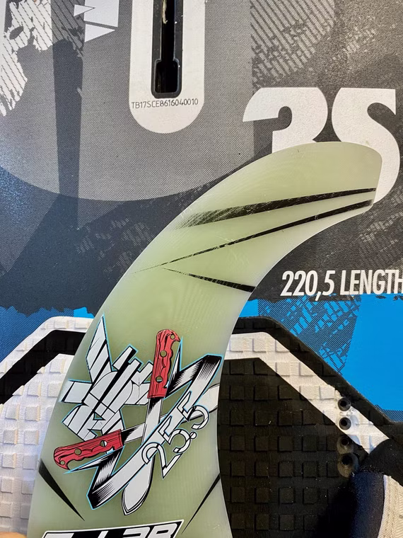 3S CED Windsurfboard Tabou 2017 gebraucht 86