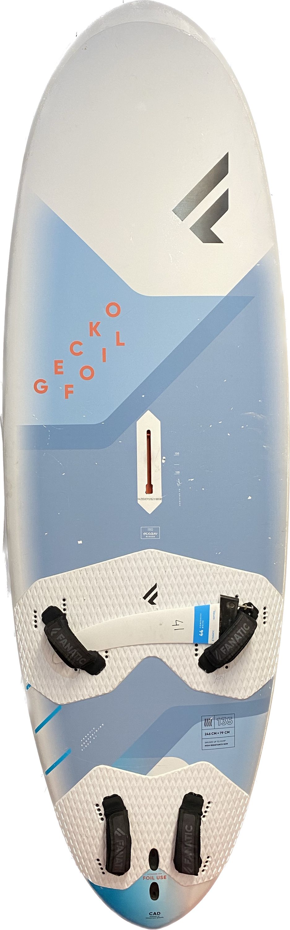 Fanatic Gecko Foil HRS Windsurfboard 22 Freeride gebraucht