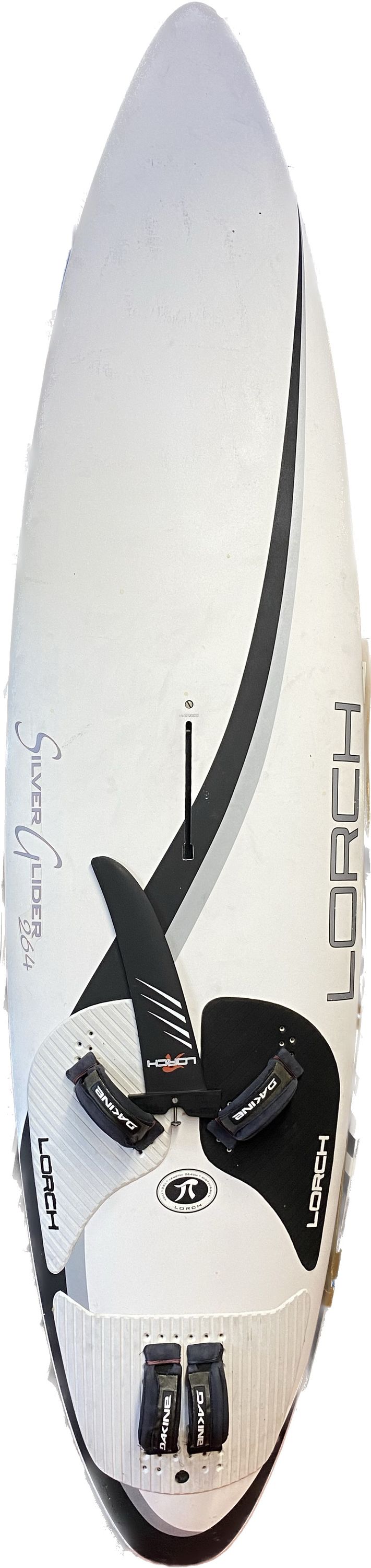 Lorch Windsurfboard Silver Glider gebraucht wind retro
