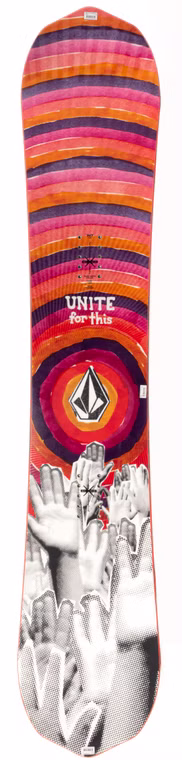 Beauty X Volcom Damen Snowboard Nitro 2023 gebraucht 147