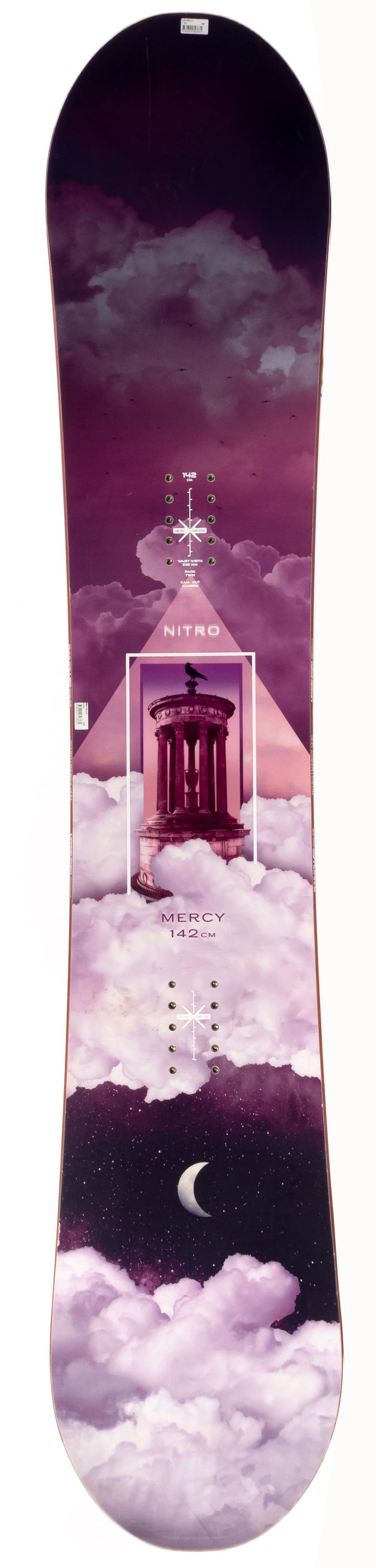 Nitro Mercy Damen Snowboard 23 Für Frauen Freestyle gebraucht