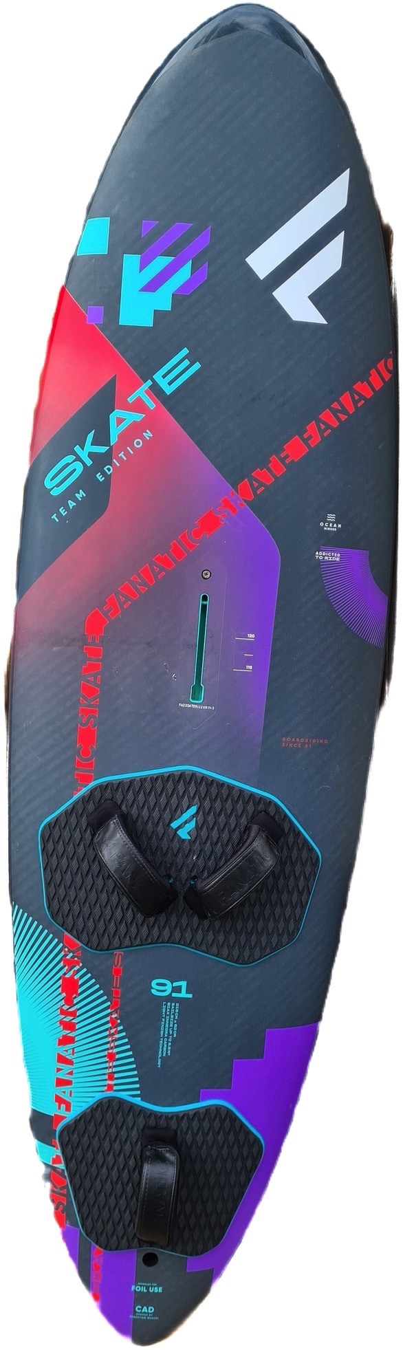 Fanatic Skate TE Windsurfboard 23 Freestyle Wave Welle gebraucht