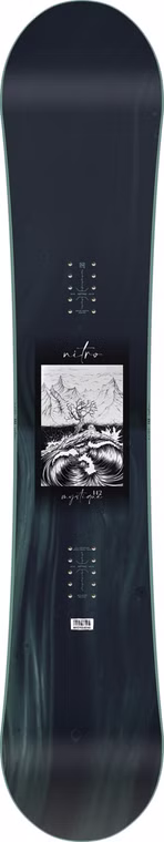 Mystique black base Snowboard Nitro 2024 142