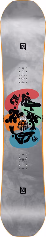 Ripper Youth Rental Snowboard Nitro 2025 132