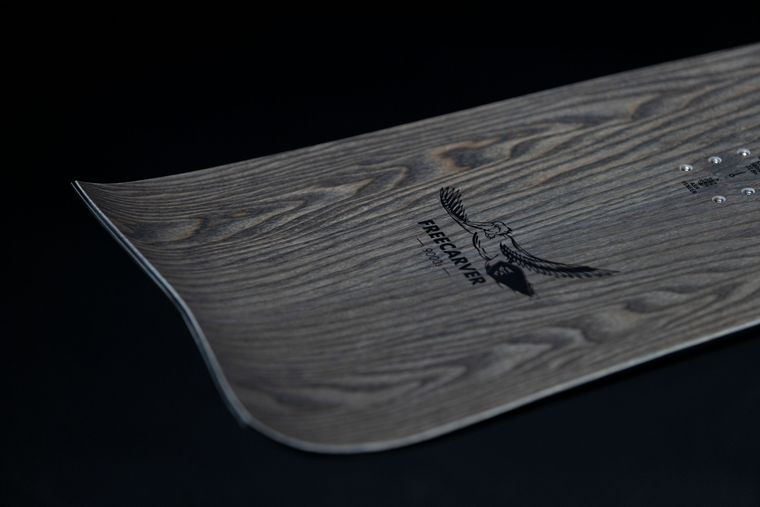 Jones Freecarver 9000s Snowboard 156 - Tavola All-Mountain Per Carving Ad Alta Velocità
