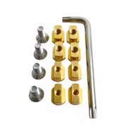 Duotone Screw Set Foil Mounting System Air (incl.nuts) (4pcs) Schrauben Duotone 2024