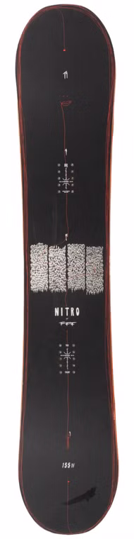 T1 x fff wide Snowboard Nitro 2024 gebraucht 155