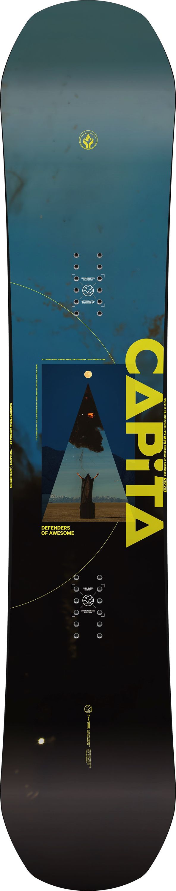 スノーボード 158 CAPITA DOA DEFENDERS OF AWESOME Capita Defenders Of Awesome DOA Wide Snowboard 25