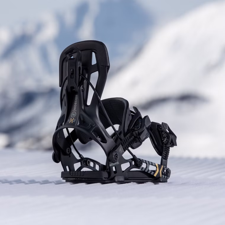 Flow Nx2 Hybrid Snowboardbindung Nidecker 2025 Black