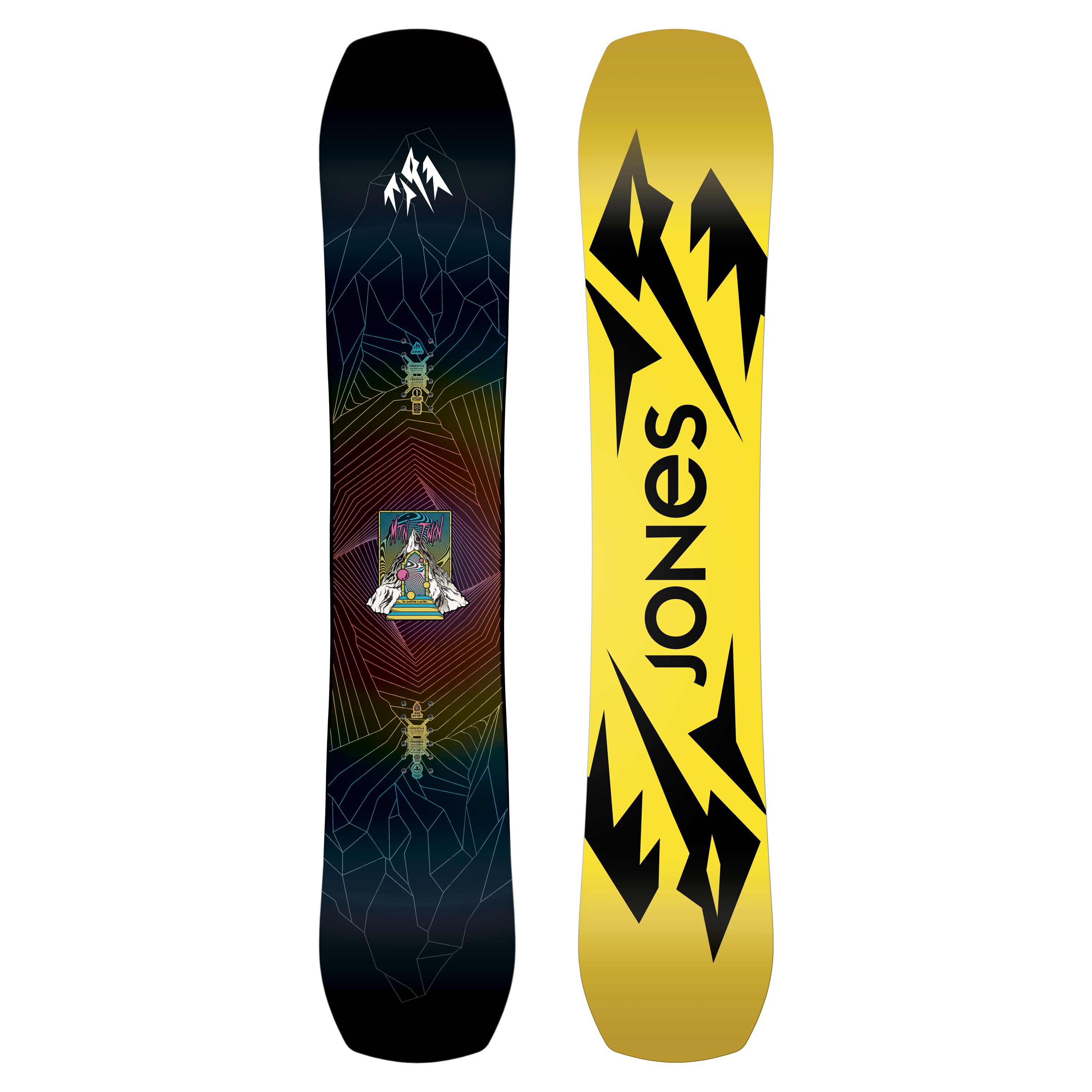 Snowboard JONES Mountain Twin Pro 2025