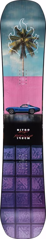 Mini Thrills Snowboard Nitro 2025 148