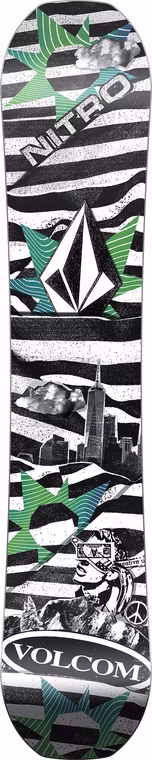 Ripper Kids X Volcom Snowboard Nitro 2025 126