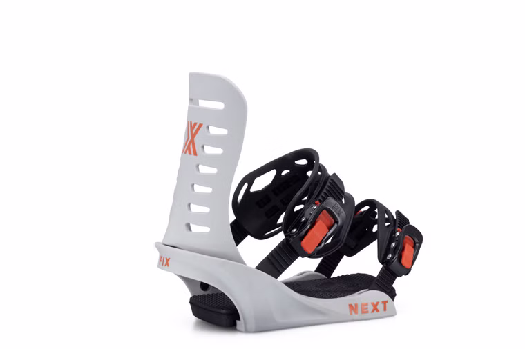 Next Snowboardbindung FIX 2025 GREY