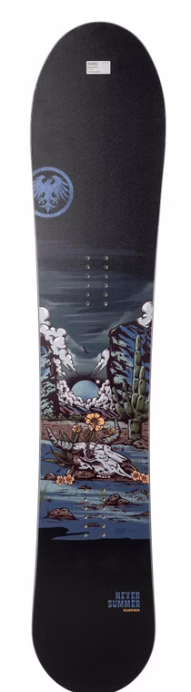 Women's Harpoon Snowboard Never Summer 2025 gebraucht 148