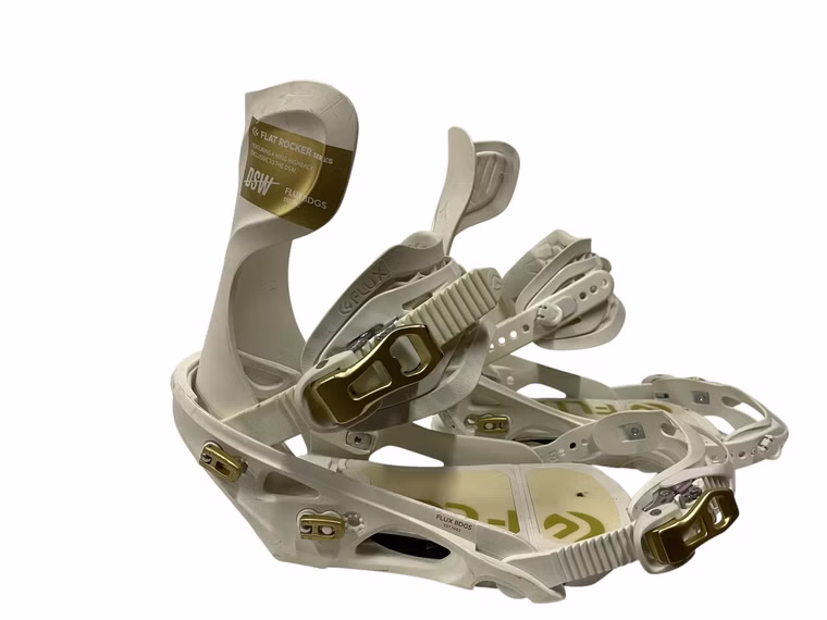 DSW White Snowboardbindung Flux 2022 gebraucht 2 (gut)