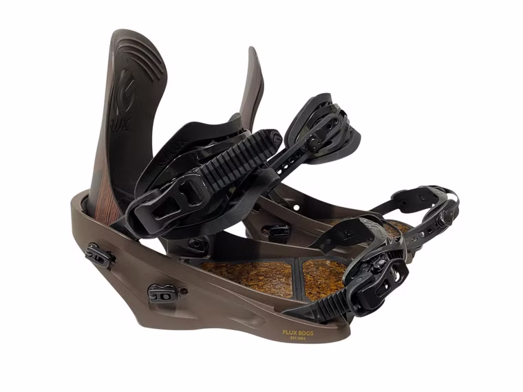 SR Hickory Brown Snowboardbindung Flux 2022 gebraucht 2 (gut)