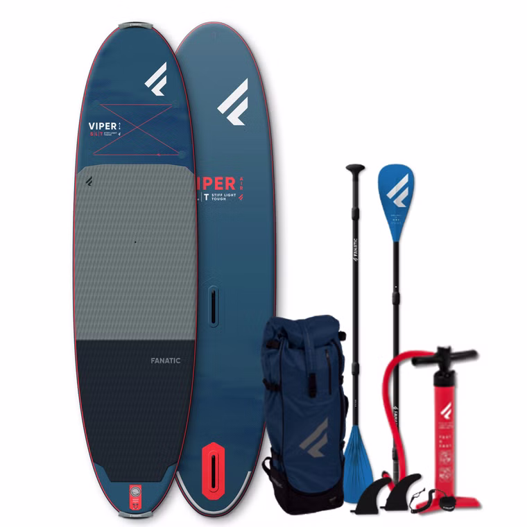 iSUP Package Viper Air SLT SUP Set Board aufblasbar Fanatic 2025 11'0''