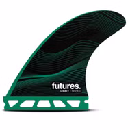 Thruster Fin Set F6 Legacy neutral M Fin futures 2025 Grün