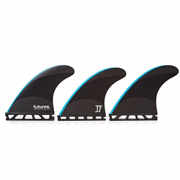 Thruster Fin Set JJF-2 Techflex S Fin futures 2025 Schwarz