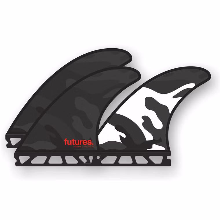 Thruster Fin Set Jordy Smith L Honeycomb Fin futures 2025 Schwarz