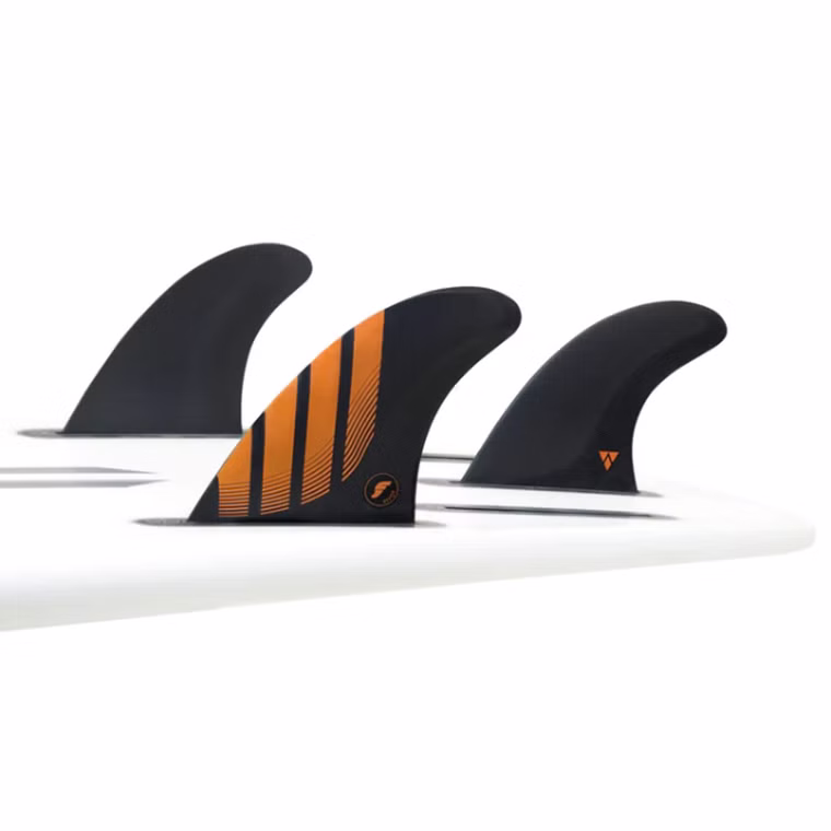 Thruster Fin Set P6 Alpha MEDIUM Fin futures 2025 Orange
