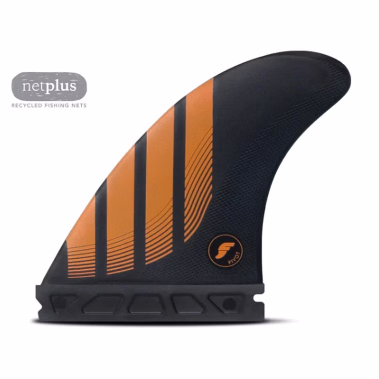 Thruster Fin Set P6 Alpha MEDIUM Fin futures 2025 Orange