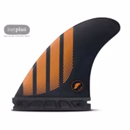 Thruster Fin Set P6 Alpha MEDIUM Fin futures 2025 Orange