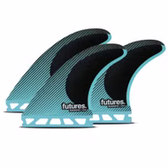 Futures Thruster Fin Set R4 Blackstix Rake S Fin futures 2025