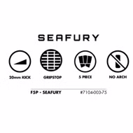 Surfboard Footpad 5pc Seafury Traction Pad futures 2025
