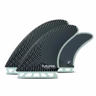 Futures Twin +1 Tri Fin Set Blackstix Finnen futures 2025