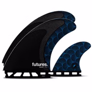 Futures Twin Tri Fin Set Rasta Honeycomb Carbon Finnen futures 2025