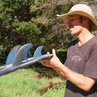 Twin Tri Fin Set Rasta Honeycomb Carbon Finnen futures 2025